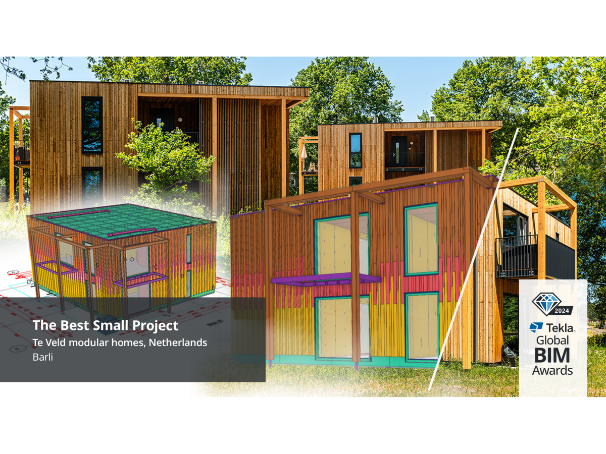 Twee Benelux-projecten winnen Tekla Global BIM Award