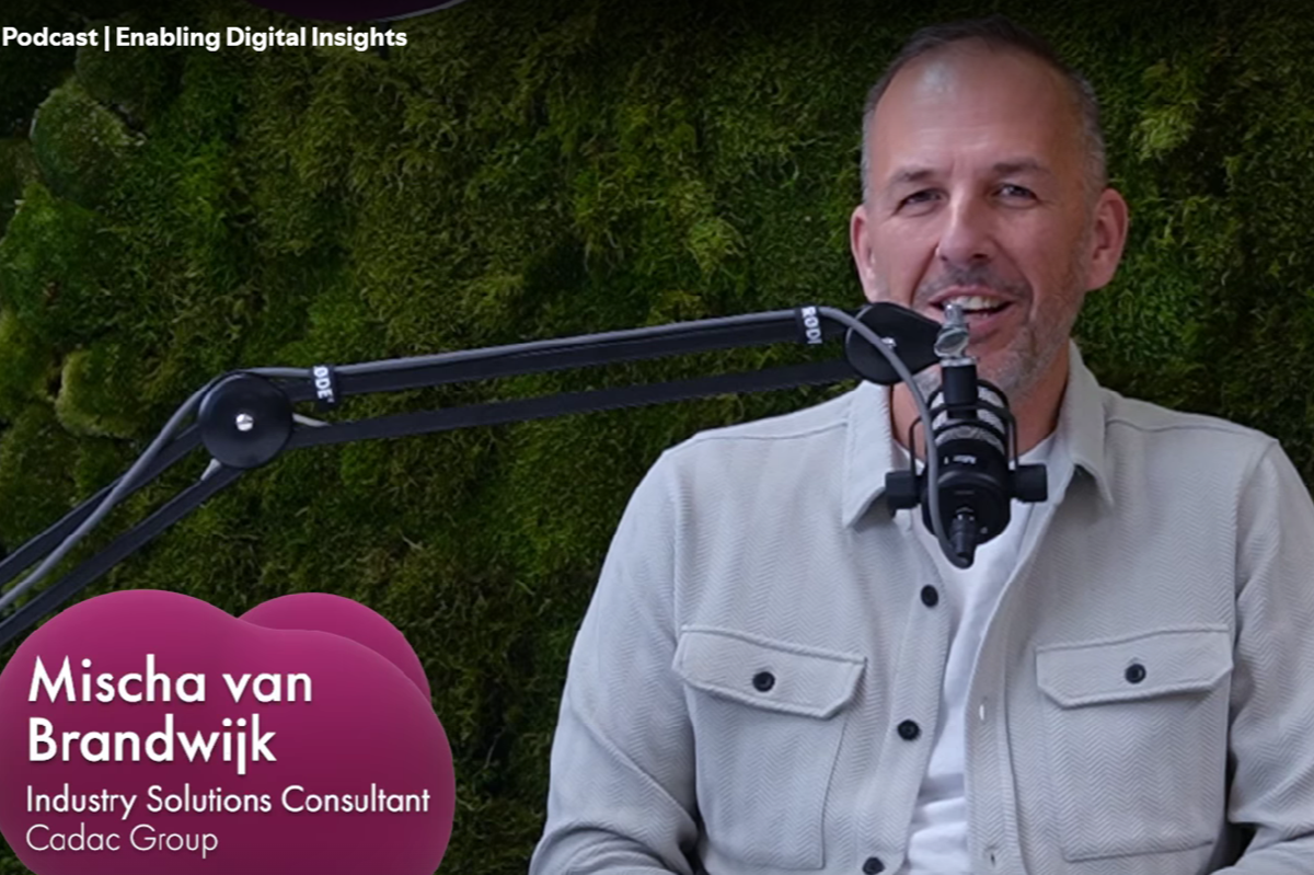 Podcast Cadac over transformatie door Single Source of Entry