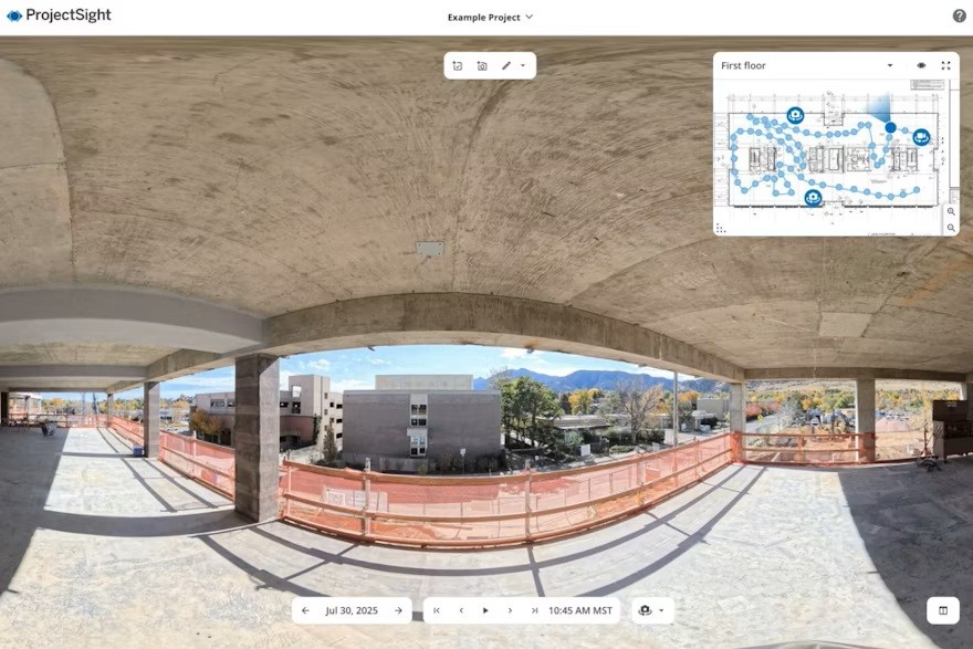 Trimble introduceert ProjectSight 360 Capture
