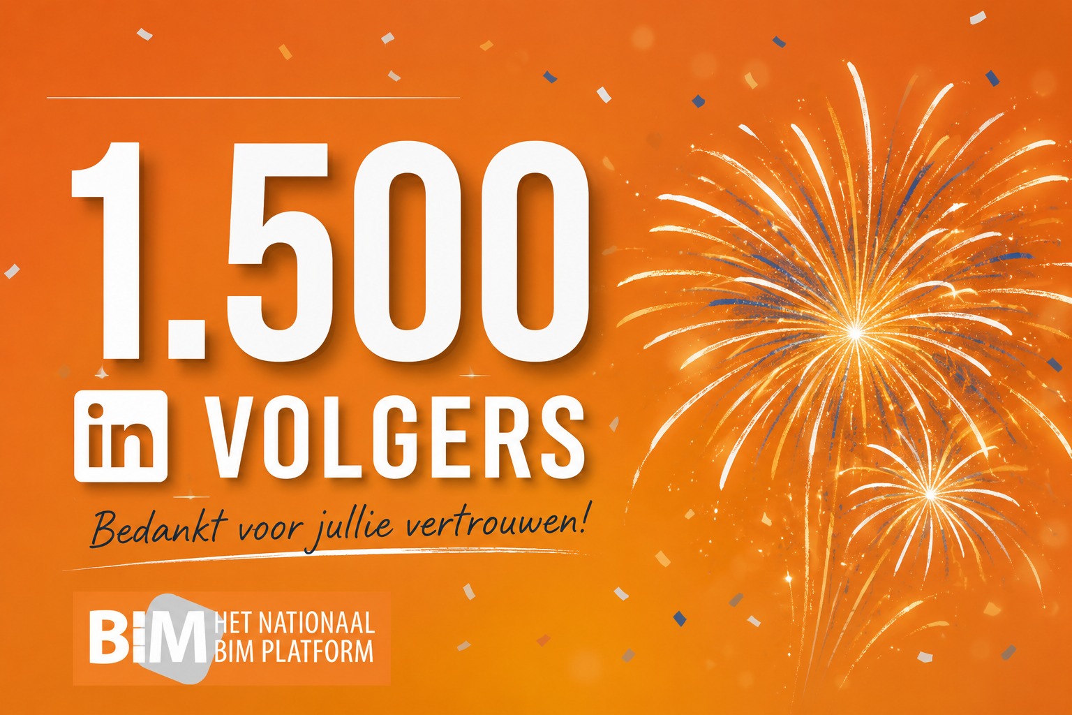 HNBP passeert 1.500 volgers op LinkedIn