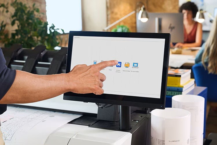 HP koppelt papieren tekening automatisch aan cloud